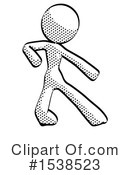 Halftone Design Mascot Clipart #1538523 by Leo Blanchette