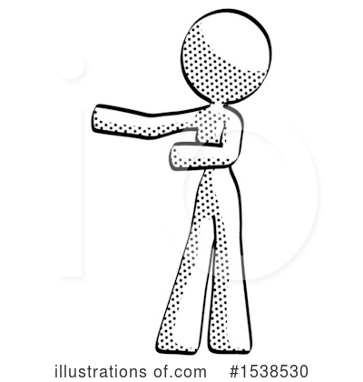 Royalty-Free (RF) Halftone Design Mascot Clipart Illustration by Leo Blanchette - Stock Sample #1538530