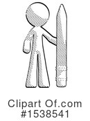 Halftone Design Mascot Clipart #1538541 by Leo Blanchette