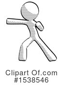 Halftone Design Mascot Clipart #1538546 by Leo Blanchette