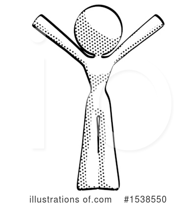 Royalty-Free (RF) Halftone Design Mascot Clipart Illustration by Leo Blanchette - Stock Sample #1538550