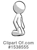 Halftone Design Mascot Clipart #1538555 by Leo Blanchette