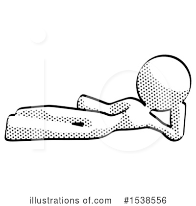 Royalty-Free (RF) Halftone Design Mascot Clipart Illustration by Leo Blanchette - Stock Sample #1538556