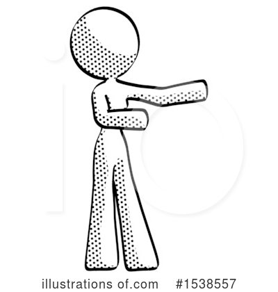 Royalty-Free (RF) Halftone Design Mascot Clipart Illustration by Leo Blanchette - Stock Sample #1538557