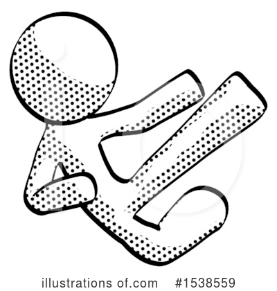 Royalty-Free (RF) Halftone Design Mascot Clipart Illustration by Leo Blanchette - Stock Sample #1538559
