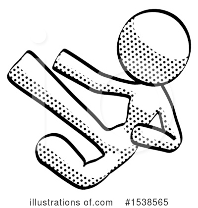 Royalty-Free (RF) Halftone Design Mascot Clipart Illustration by Leo Blanchette - Stock Sample #1538565