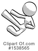 Halftone Design Mascot Clipart #1538565 by Leo Blanchette