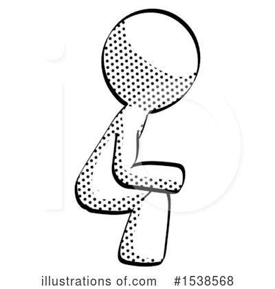 Royalty-Free (RF) Halftone Design Mascot Clipart Illustration by Leo Blanchette - Stock Sample #1538568