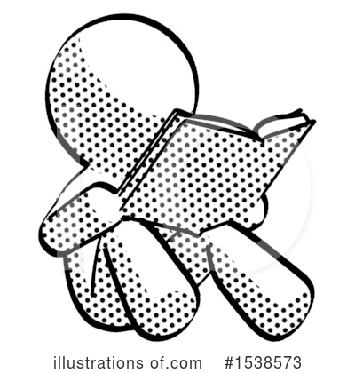 Royalty-Free (RF) Halftone Design Mascot Clipart Illustration by Leo Blanchette - Stock Sample #1538573