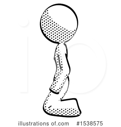 Royalty-Free (RF) Halftone Design Mascot Clipart Illustration by Leo Blanchette - Stock Sample #1538575