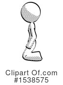 Halftone Design Mascot Clipart #1538575 by Leo Blanchette