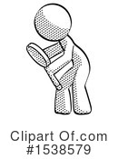 Halftone Design Mascot Clipart #1538579 by Leo Blanchette