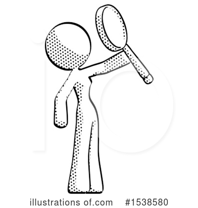 Royalty-Free (RF) Halftone Design Mascot Clipart Illustration by Leo Blanchette - Stock Sample #1538580