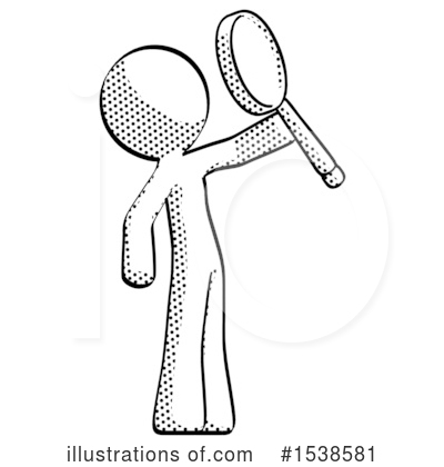 Royalty-Free (RF) Halftone Design Mascot Clipart Illustration by Leo Blanchette - Stock Sample #1538581