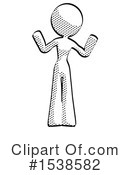 Halftone Design Mascot Clipart #1538582 by Leo Blanchette