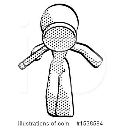 Royalty-Free (RF) Halftone Design Mascot Clipart Illustration by Leo Blanchette - Stock Sample #1538584