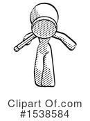 Halftone Design Mascot Clipart #1538584 by Leo Blanchette