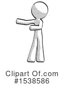 Halftone Design Mascot Clipart #1538586 by Leo Blanchette