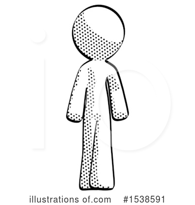 Royalty-Free (RF) Halftone Design Mascot Clipart Illustration by Leo Blanchette - Stock Sample #1538591