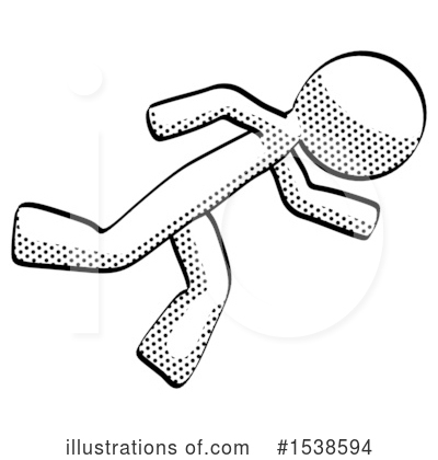 Royalty-Free (RF) Halftone Design Mascot Clipart Illustration by Leo Blanchette - Stock Sample #1538594