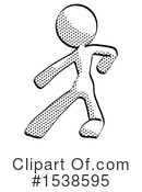 Halftone Design Mascot Clipart #1538595 by Leo Blanchette