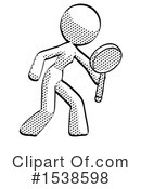Halftone Design Mascot Clipart #1538598 by Leo Blanchette