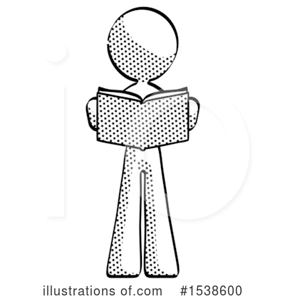 Royalty-Free (RF) Halftone Design Mascot Clipart Illustration by Leo Blanchette - Stock Sample #1538600