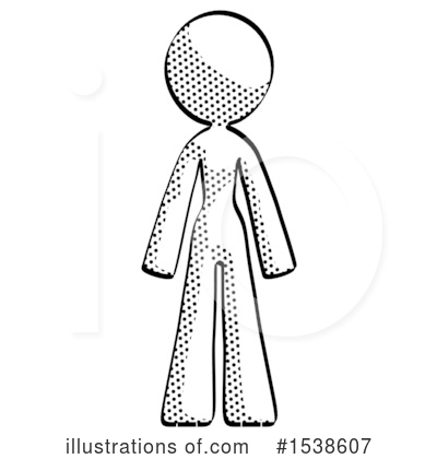 Royalty-Free (RF) Halftone Design Mascot Clipart Illustration by Leo Blanchette - Stock Sample #1538607
