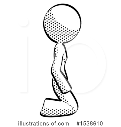 Royalty-Free (RF) Halftone Design Mascot Clipart Illustration by Leo Blanchette - Stock Sample #1538610