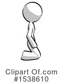 Halftone Design Mascot Clipart #1538610 by Leo Blanchette