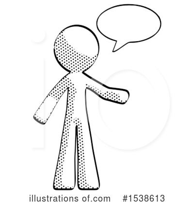Royalty-Free (RF) Halftone Design Mascot Clipart Illustration by Leo Blanchette - Stock Sample #1538613