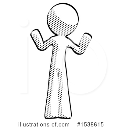Royalty-Free (RF) Halftone Design Mascot Clipart Illustration by Leo Blanchette - Stock Sample #1538615
