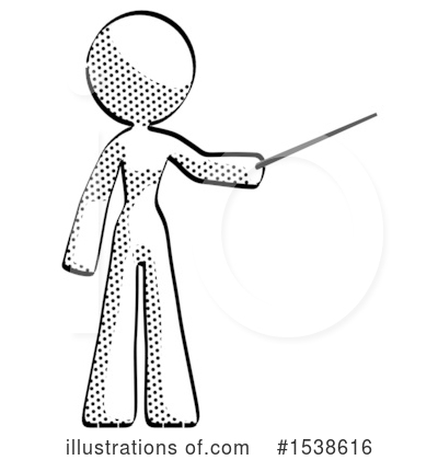 Royalty-Free (RF) Halftone Design Mascot Clipart Illustration by Leo Blanchette - Stock Sample #1538616