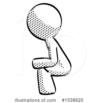 Royalty-Free (RF) Halftone Design Mascot Clipart Illustration by Leo Blanchette - Stock Sample #1538620