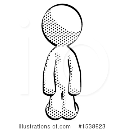 Royalty-Free (RF) Halftone Design Mascot Clipart Illustration by Leo Blanchette - Stock Sample #1538623