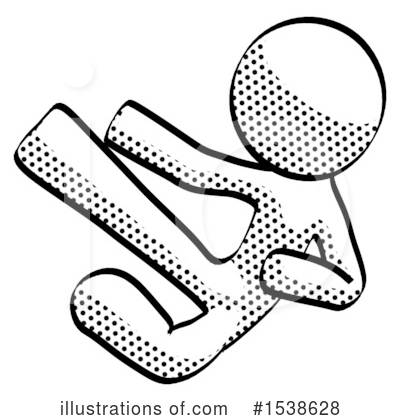Royalty-Free (RF) Halftone Design Mascot Clipart Illustration by Leo Blanchette - Stock Sample #1538628