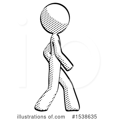 Royalty-Free (RF) Halftone Design Mascot Clipart Illustration by Leo Blanchette - Stock Sample #1538635