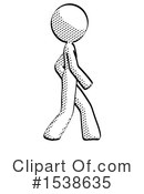 Halftone Design Mascot Clipart #1538635 by Leo Blanchette