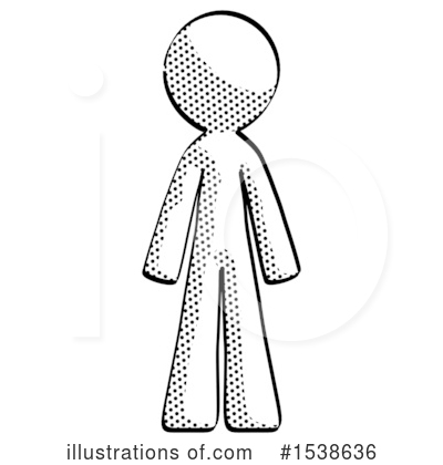 Royalty-Free (RF) Halftone Design Mascot Clipart Illustration by Leo Blanchette - Stock Sample #1538636