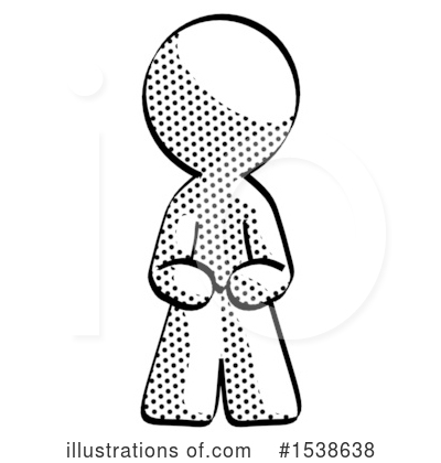 Royalty-Free (RF) Halftone Design Mascot Clipart Illustration by Leo Blanchette - Stock Sample #1538638