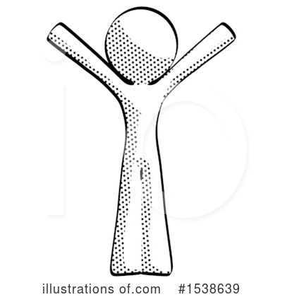 Royalty-Free (RF) Halftone Design Mascot Clipart Illustration by Leo Blanchette - Stock Sample #1538639