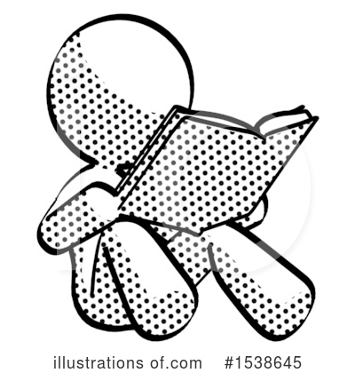 Royalty-Free (RF) Halftone Design Mascot Clipart Illustration by Leo Blanchette - Stock Sample #1538645