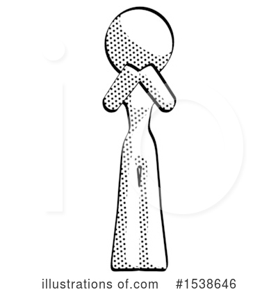 Royalty-Free (RF) Halftone Design Mascot Clipart Illustration by Leo Blanchette - Stock Sample #1538646