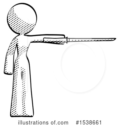 Royalty-Free (RF) Halftone Design Mascot Clipart Illustration by Leo Blanchette - Stock Sample #1538661