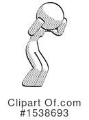 Halftone Design Mascot Clipart #1538693 by Leo Blanchette
