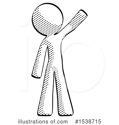Royalty-Free (RF) Halftone Design Mascot Clipart Illustration by Leo Blanchette - Stock Sample #1538715