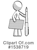 Halftone Design Mascot Clipart #1538719 by Leo Blanchette