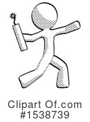 Halftone Design Mascot Clipart #1538739 by Leo Blanchette