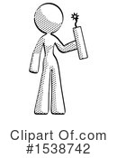 Halftone Design Mascot Clipart #1538742 by Leo Blanchette