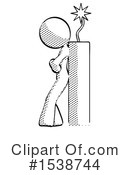 Halftone Design Mascot Clipart #1538744 by Leo Blanchette